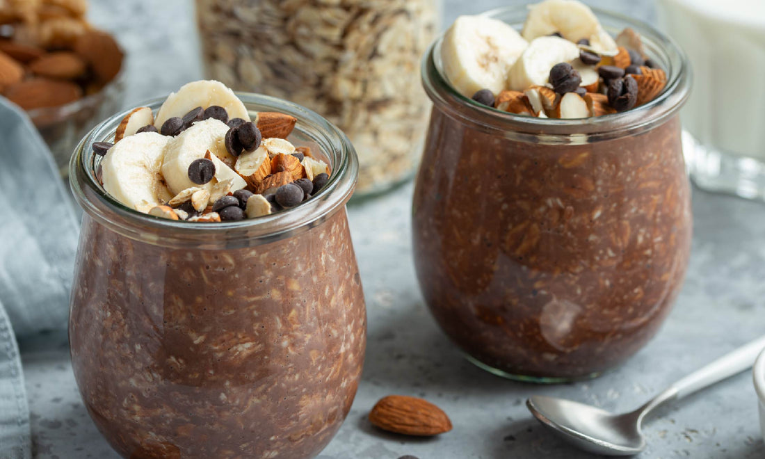 Healthy Chocolate Overnight Oats