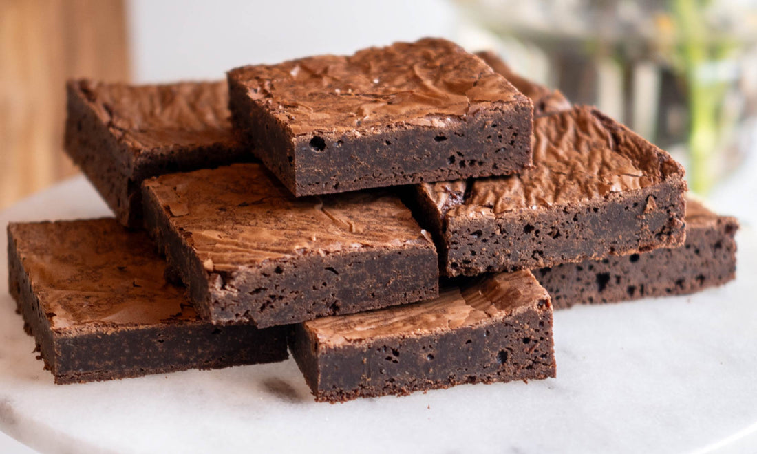 Amazing Sweet Potato Protein Brownies