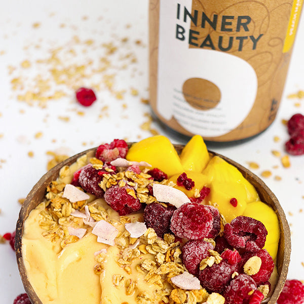 Peach & Mango Smoothie Bowl
