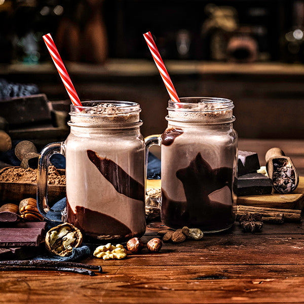 Lower Carb Snickers Shake