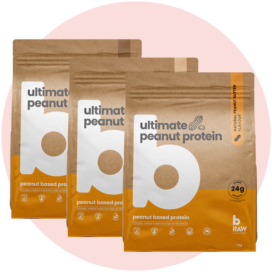 Ultimate Peanut Protein 1kg Triple Pack