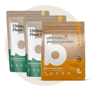 Buy 2, Get 1 Free - 2 x Plant + 1 x Peanut Protein secondary