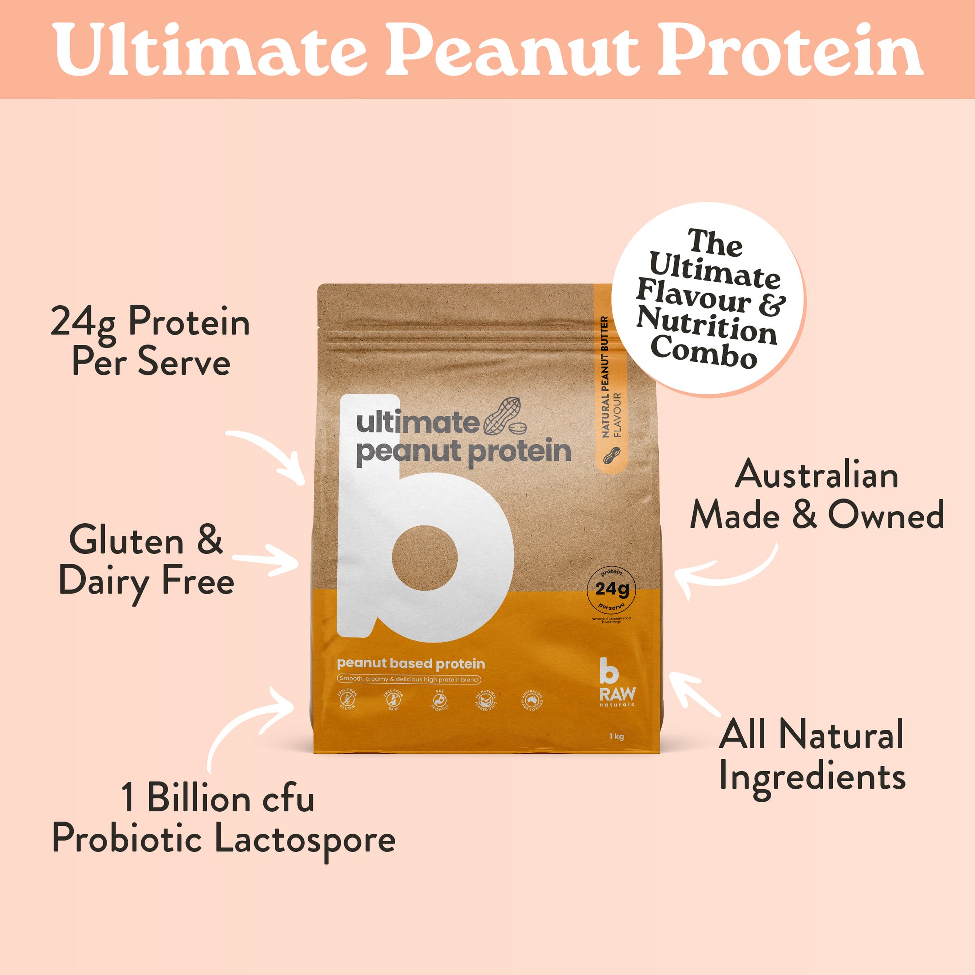Ultimate Peanut Protein Chocolate