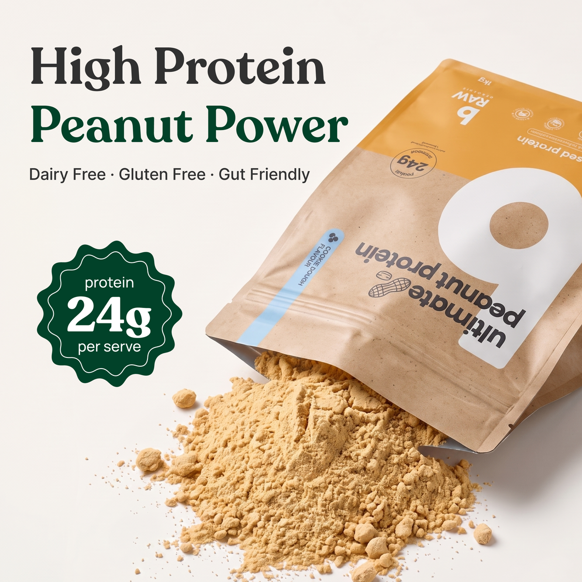 Ultimate Peanut Protein Cookie Dough