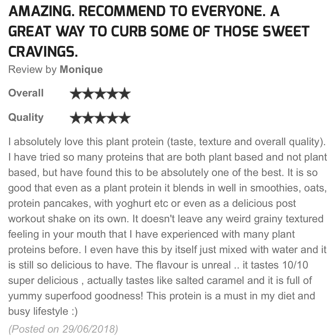 Ultimate Plant Protein Salted Caramel